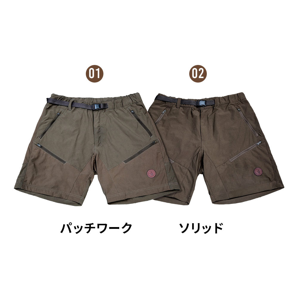 ハンティングショーツ(ソリッド/パッチワーク)|Vintage Hunter