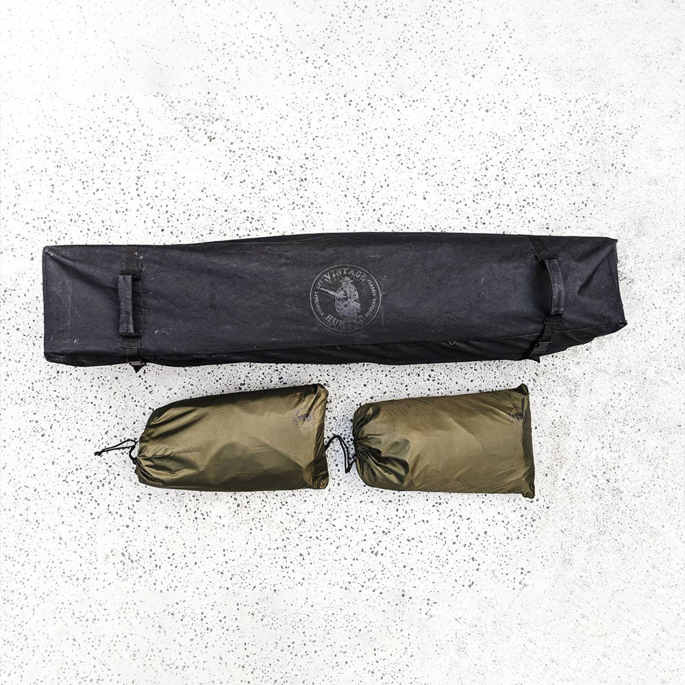 ヴィンテージハンター リビングシェルター(ハンターブラウン(カーキブラウン)/ブラック)