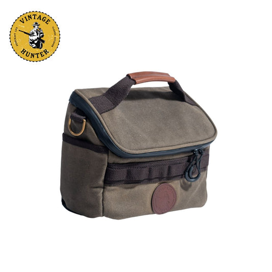 オイルワックスキャンバスクーラーポーチ(S)|Vintage Hunter 保冷バッグ