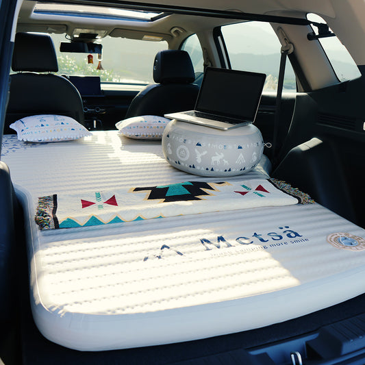 Metsä 眠月車中泊用エアーベッド|特許構造Spider Web採用|SUV・ミニバン対応の車中泊マットレス