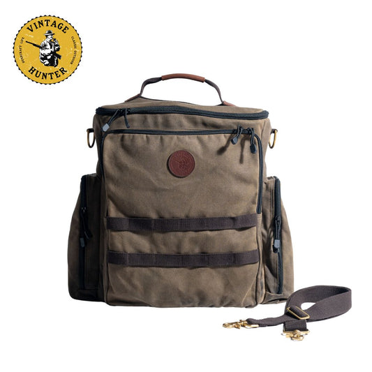 オイルワックスキャンバス 2台用ガソリンランタンバッグ|Vintage Hunter