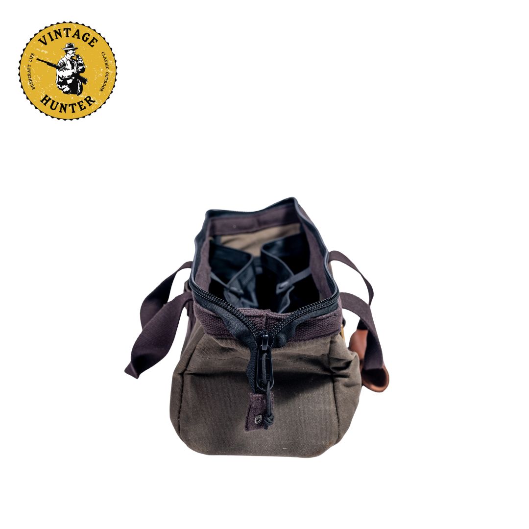 オイルワックスキャンバス テントペグ収納袋|Vintage Hunter