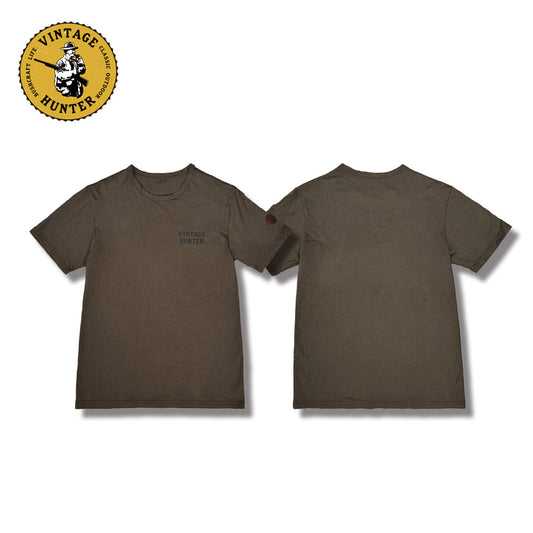 ハンティングTシャツ(ブラウン/オリーブ)|Vintage Hunter