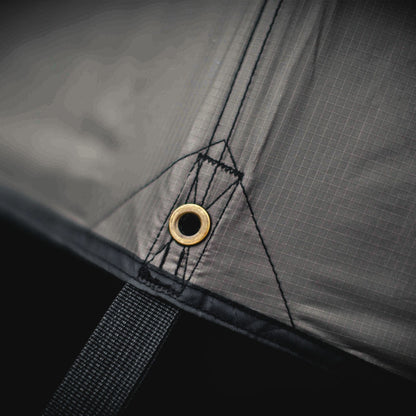 ハンターズ・タープ（4x4m・遮熱ブラックコーティング）｜Vintage Hunter