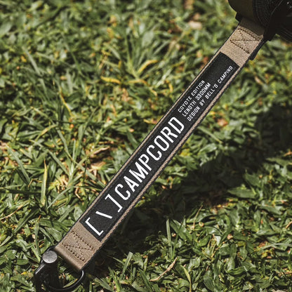 CAMPCORD タクティカルガイロープシリーズ 2本セット（1.5m／3.3m）｜Bell’s Camping