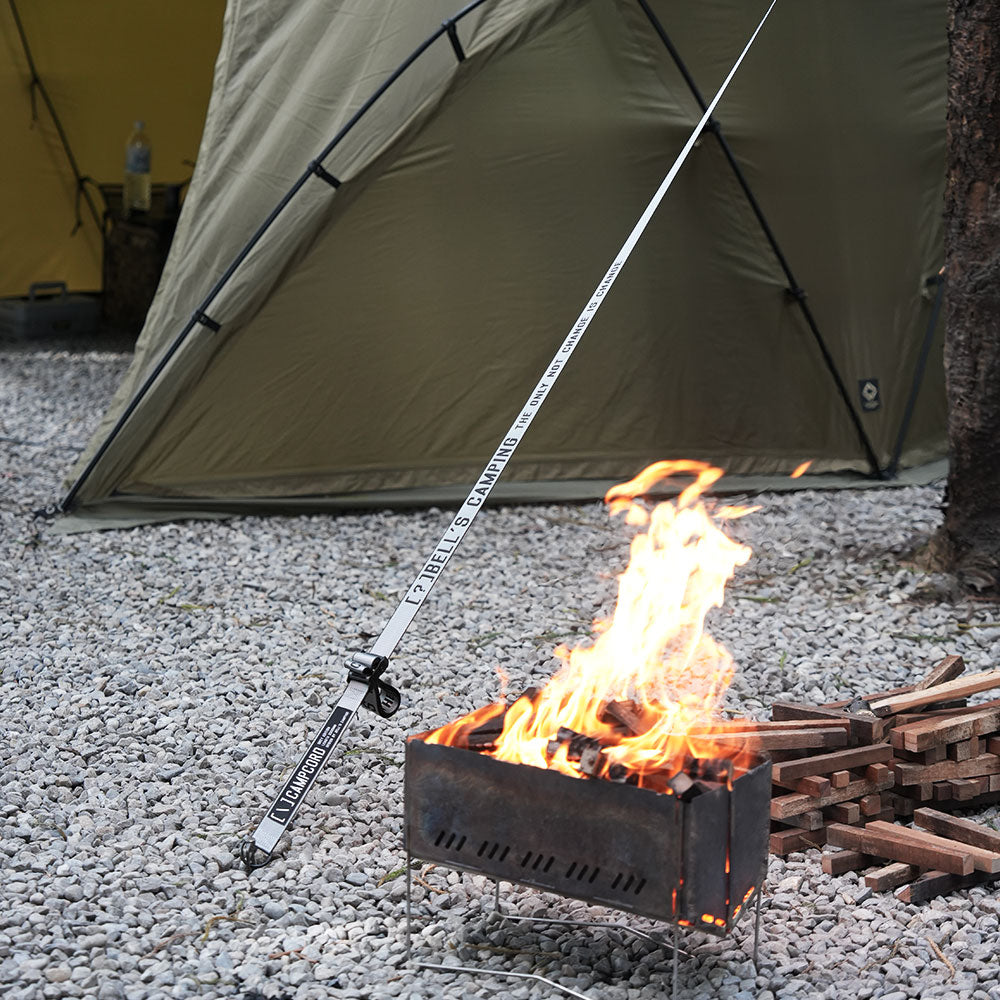 CAMPCORD タクティカルガイロープシリーズ 2本セット（1.5m／3.3m）｜Bell’s Camping
