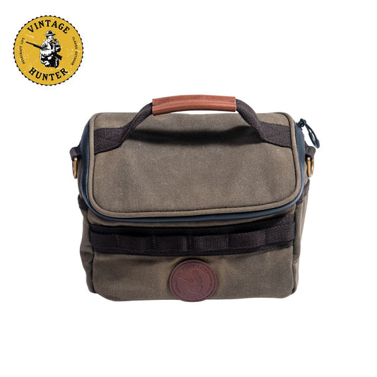 オイルワックスキャンバスクーラーポーチ（S）｜Vintage Hunter 保冷バッグ