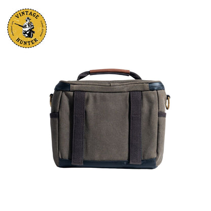 オイルワックスキャンバスクーラーポーチ（S）｜Vintage Hunter 保冷バッグ