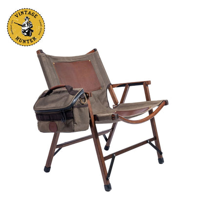 オイルワックスキャンバスクーラーポーチ（S）｜Vintage Hunter 保冷バッグ