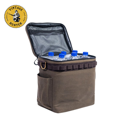 オイルワックスキャンバスクーラーポーチ（L）｜Vintage Hunter