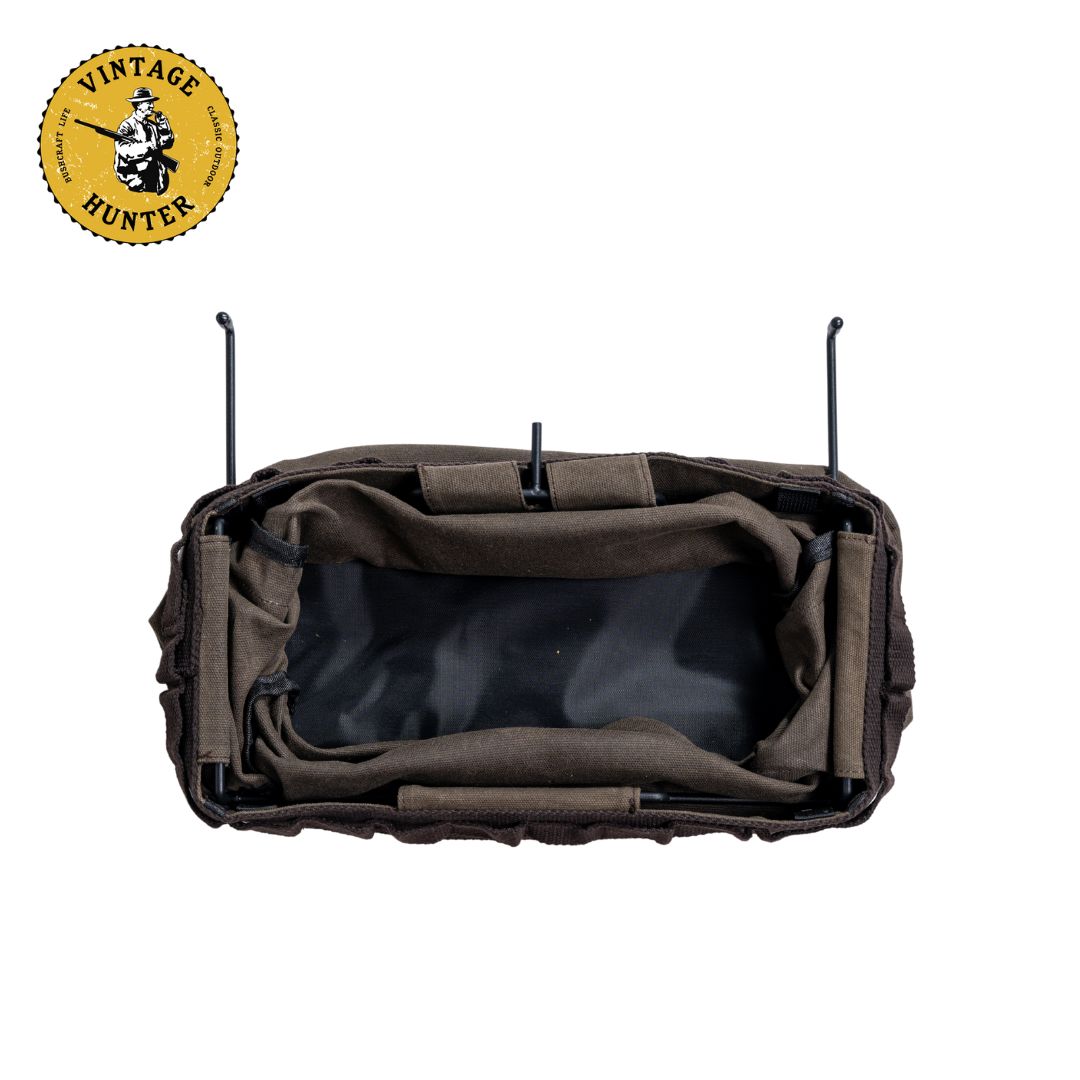 オイルワックスキャンバステーブルサイドオーガナイザー｜Vintage Hunter