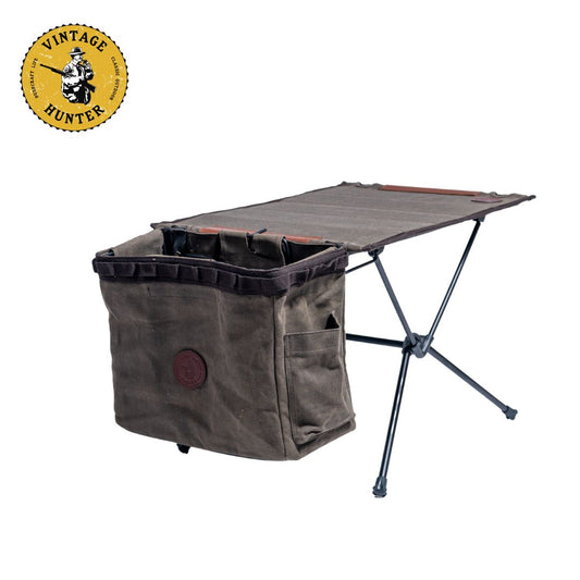 オイルワックスキャンバステーブルサイドオーガナイザー｜Vintage Hunter