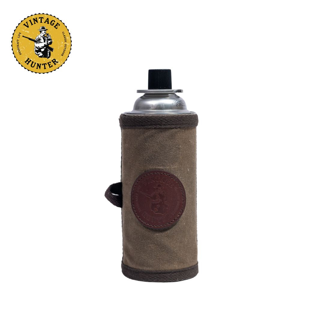 オイルワックスキャンバス CB缶カバー｜Vintage Hunter