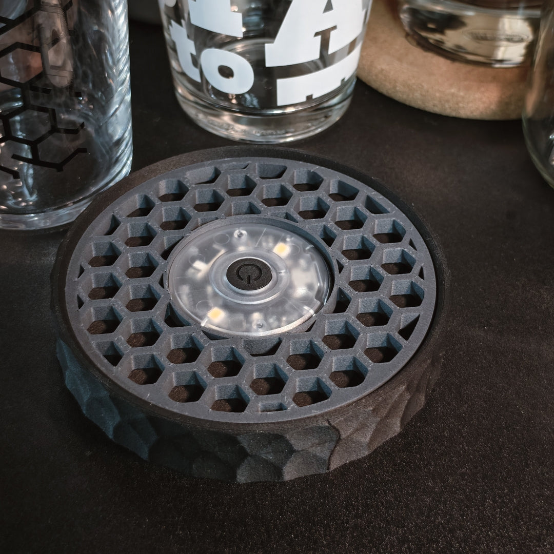 暮光 BB01 BEE-HEX コースター（上蓋デザイン選択）｜Bell’s Camping