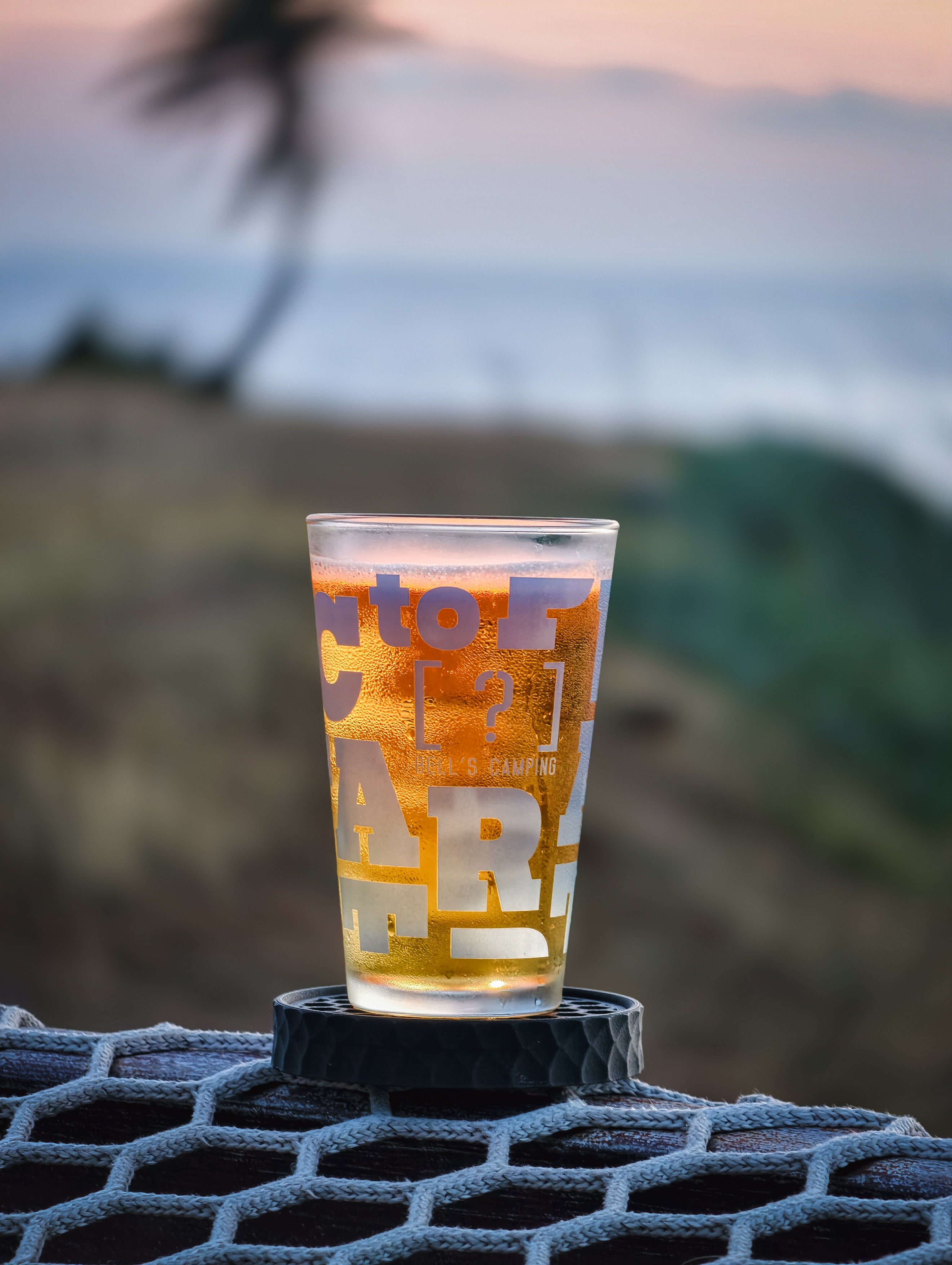TARP to TARP グラス 3点セット Bell's Camping × TARP to TARP 限定 TARP GLASS｜キャンプ用グラス