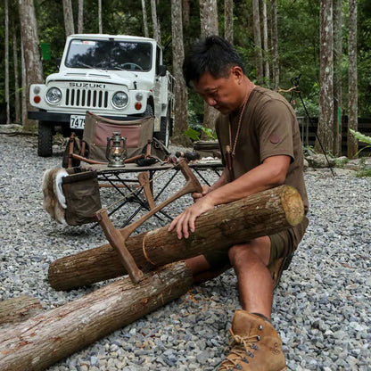 ハンティングTシャツ（ブラウン／オリーブ）｜Vintage Hunter