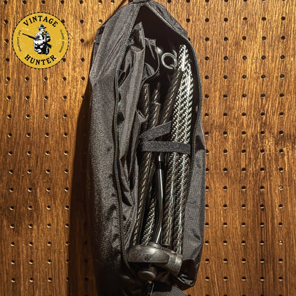 カーボンファイバー超軽量ローチェア｜505g・耐荷重105kg｜コンパクト収納｜Vintage Hunter