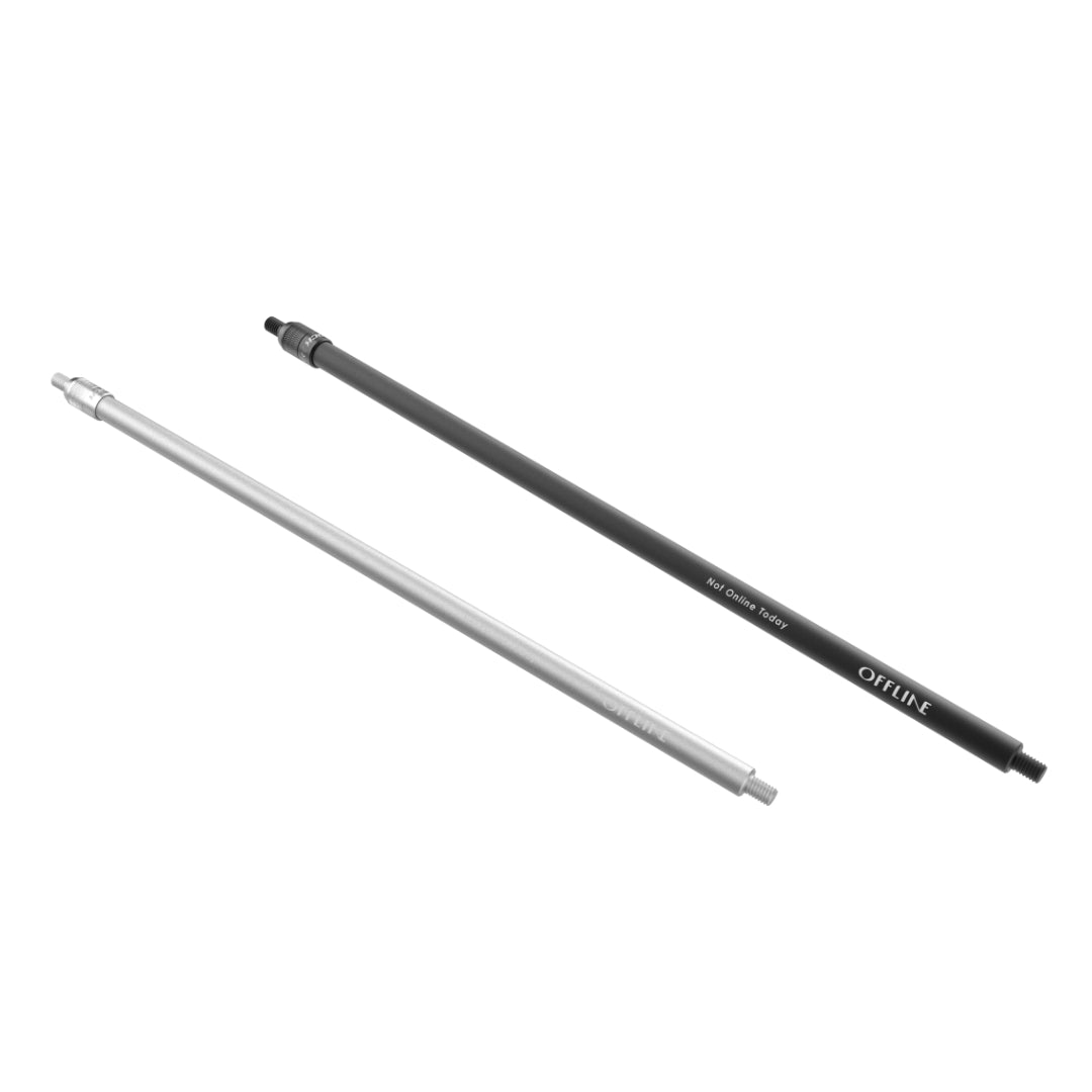 OFFLINE TELESCOPIC LANTERN POLE｜伸縮式テーブルランタンポール・両端1/4インチ規格（Black / Silver）